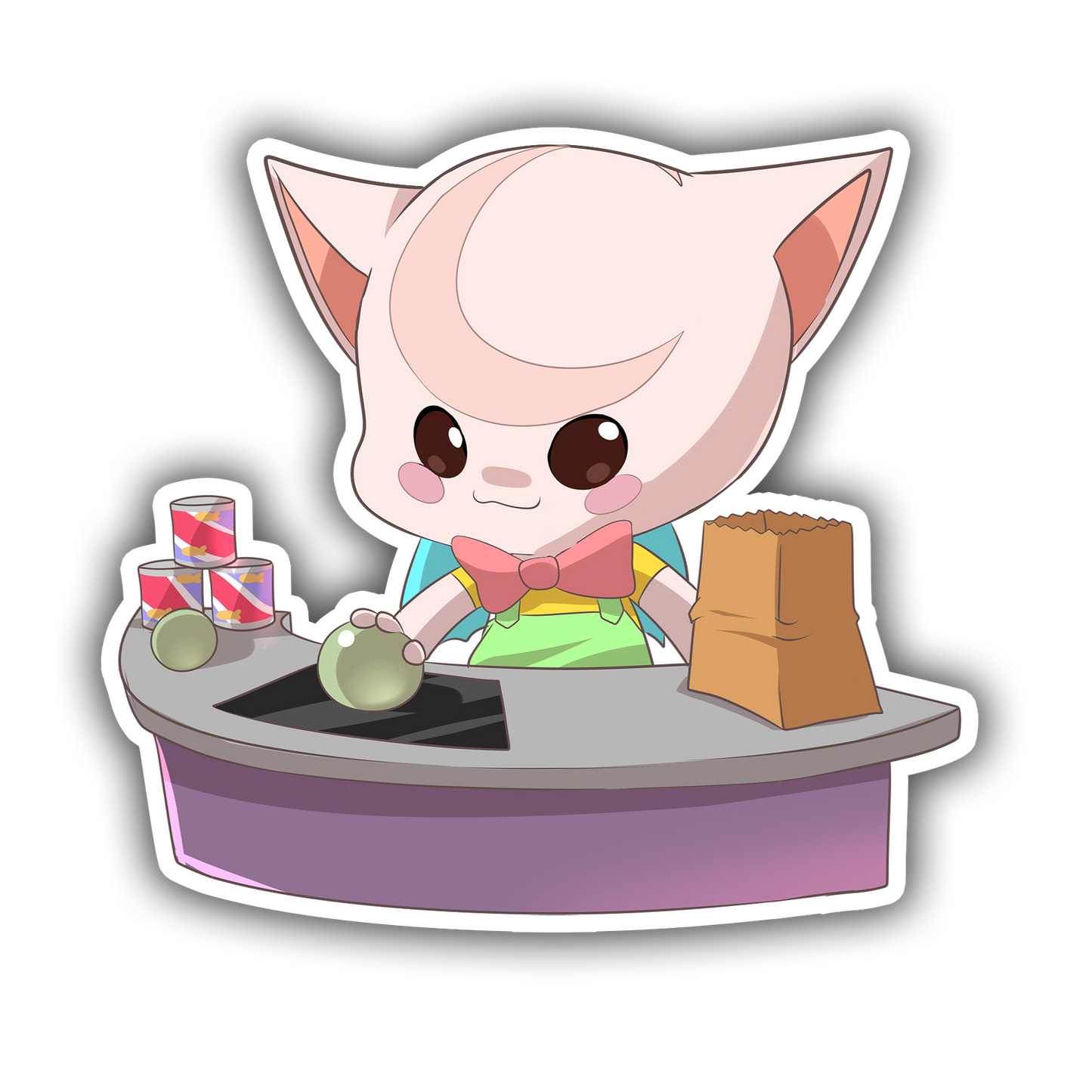 Helpful Neko-Chan On Till