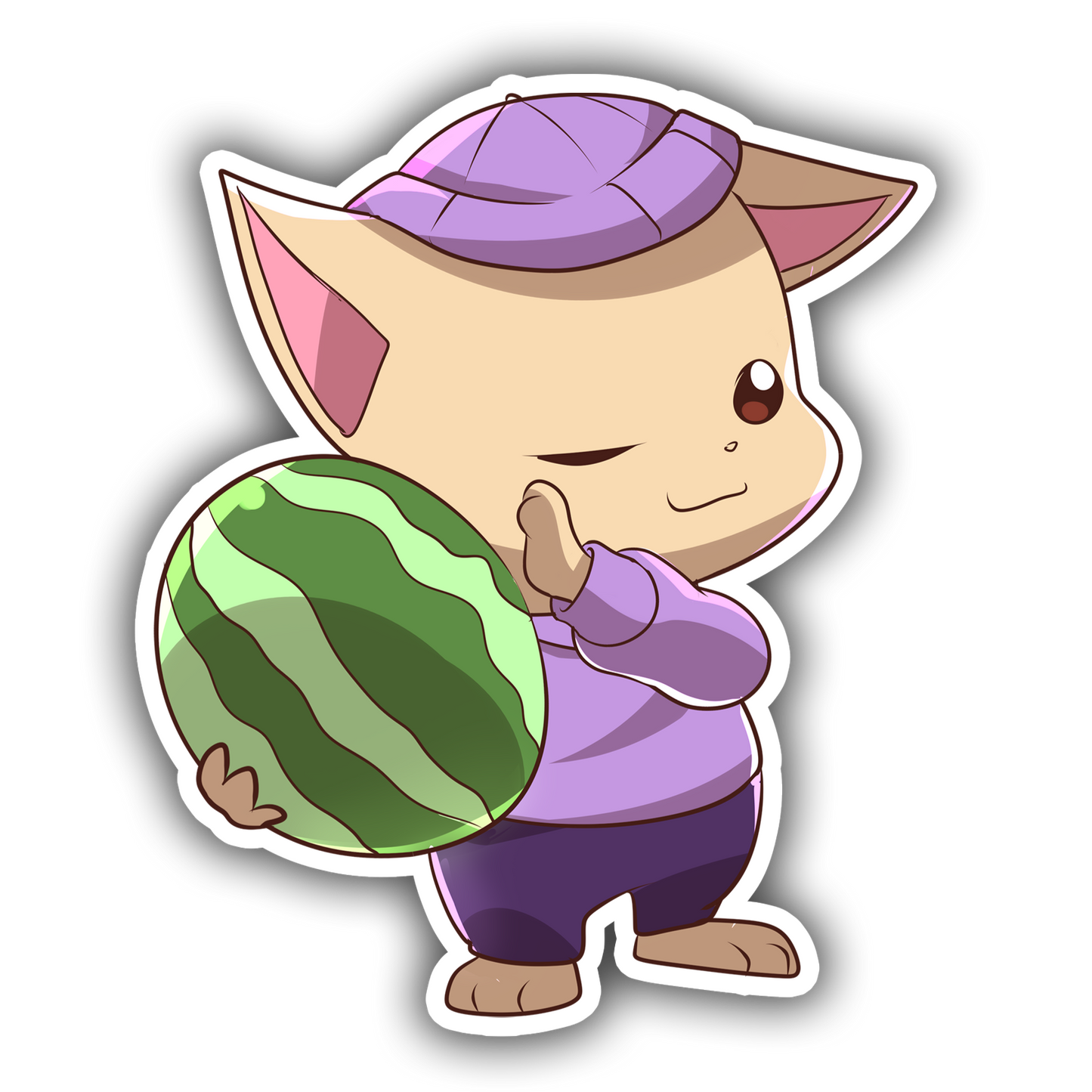Pickles Picking Watermelon