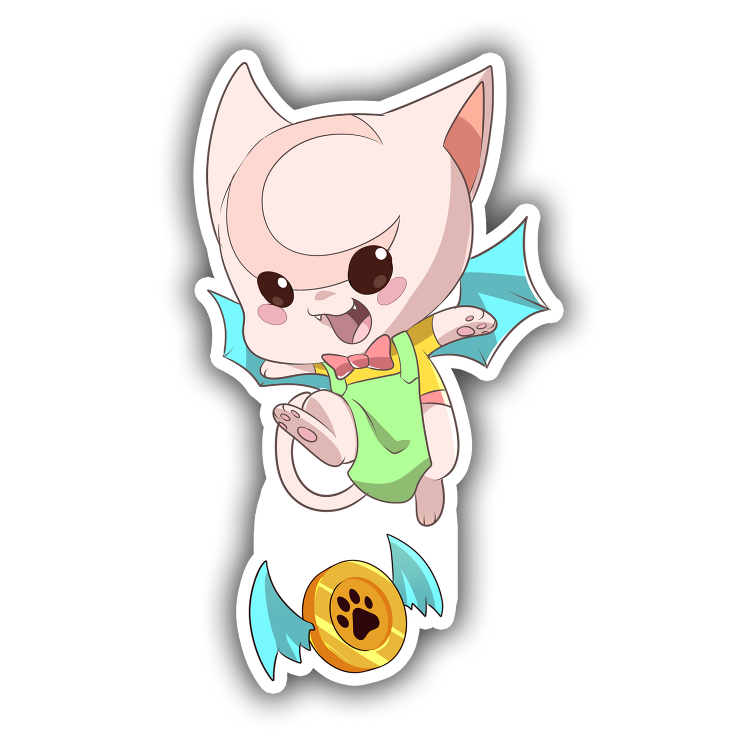 Neko-Chan Collecting Coins