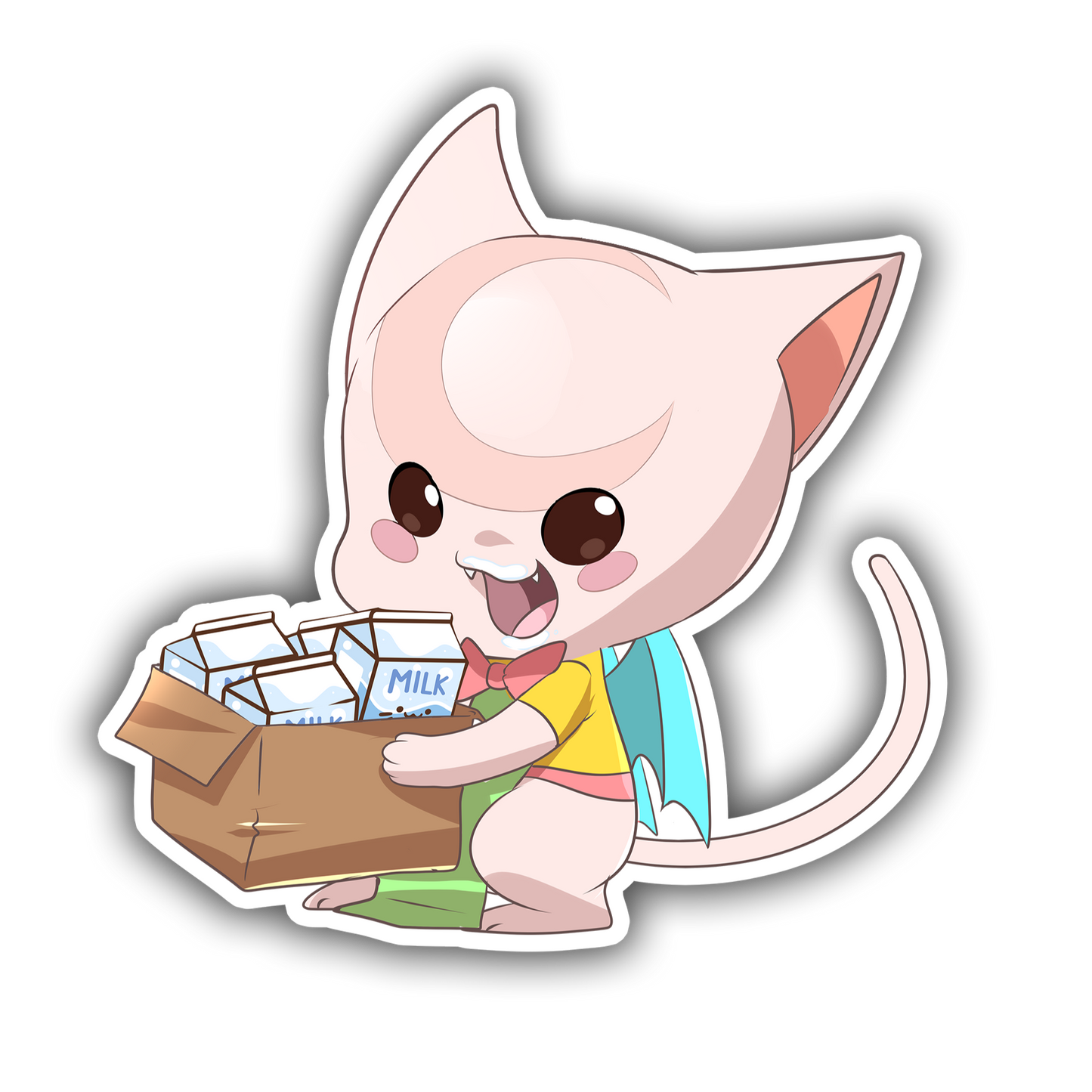 Neko-Chan Stacking Milk